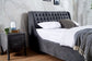 Deeply Padded Super Thick Headboard Lift Up Ottoman Bed