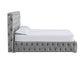 All Buttoned Lift Up Ottoman Bed